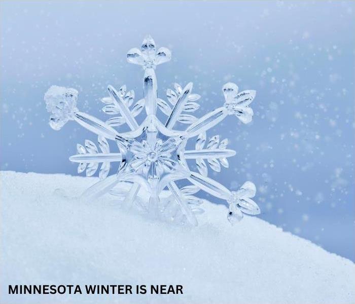 Snow and says 'Minnesota Winter is Near'.